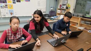 Stratford San Jose Middle School Mentor Project Hour of Code Week